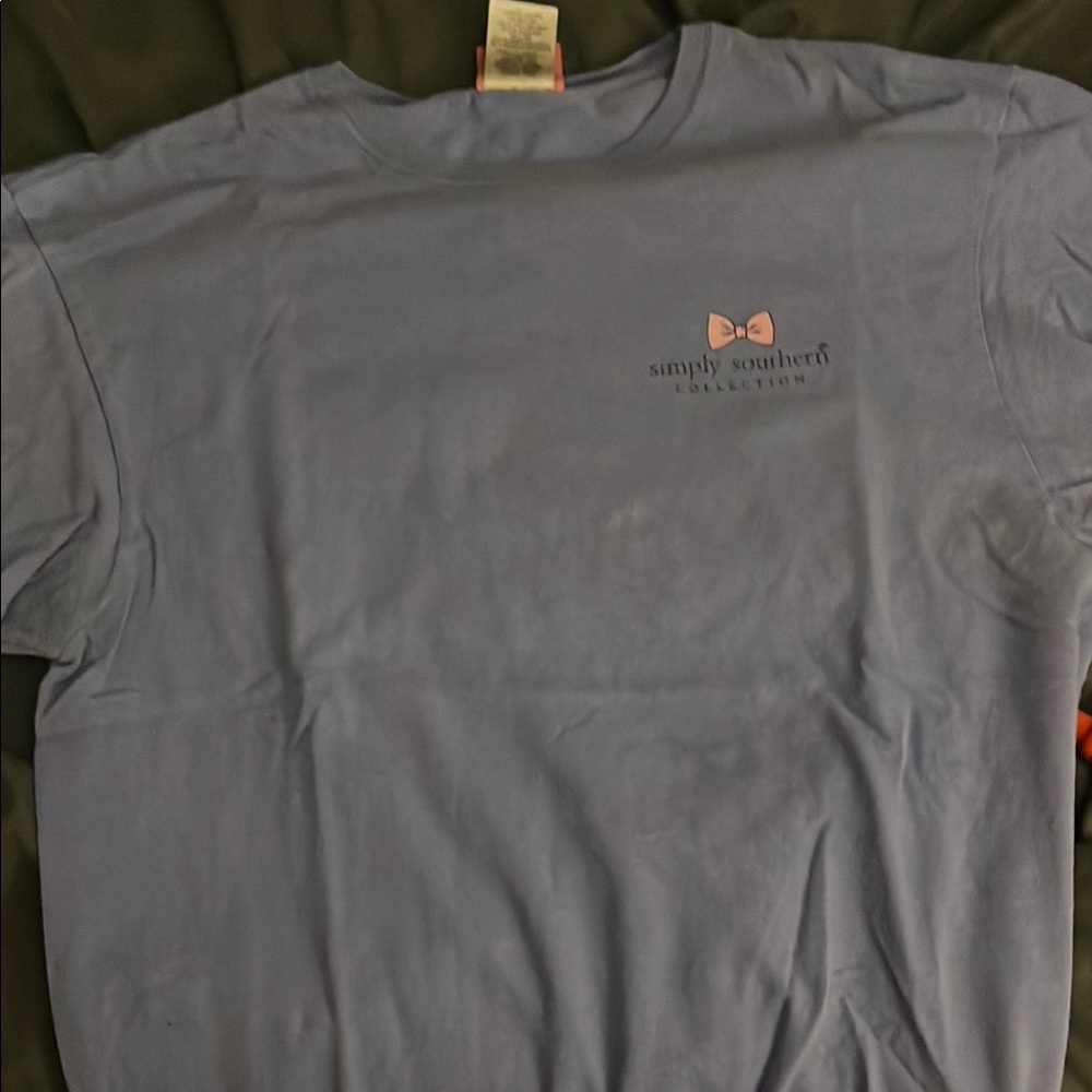 Simply Southern Blue Short Sleeve Tee